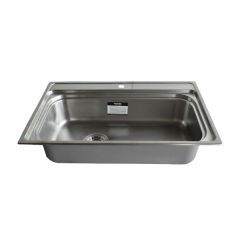 Hamden Stainless Sink Single Bowl with Waste Basket 