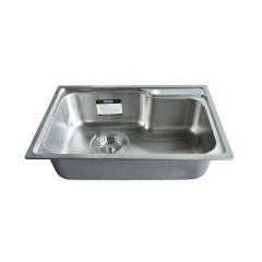 Hamden Stainless Sink Single Bowl with Chopping Board and  Drainage 