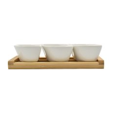 Heim Keijo Soy Dish With Bamboo Holder 
