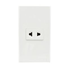 Alphalux 1g Universal Outlet with Plate 1